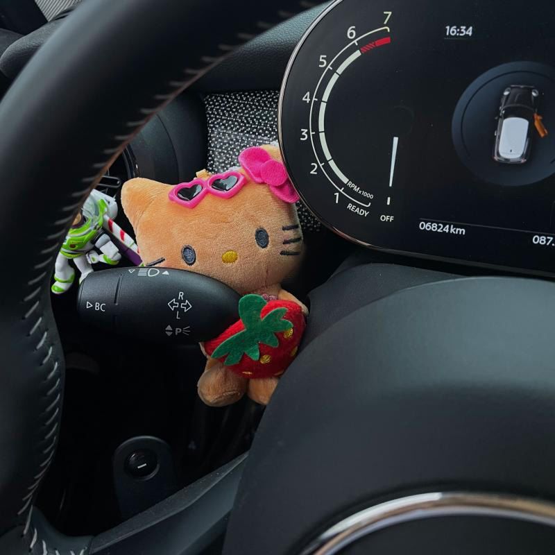 Lighting Mcqueen Bedroom Decor - Neue Kt Auto-Taschendekoration, Blinker, niedliche Puppen-Dekoration,