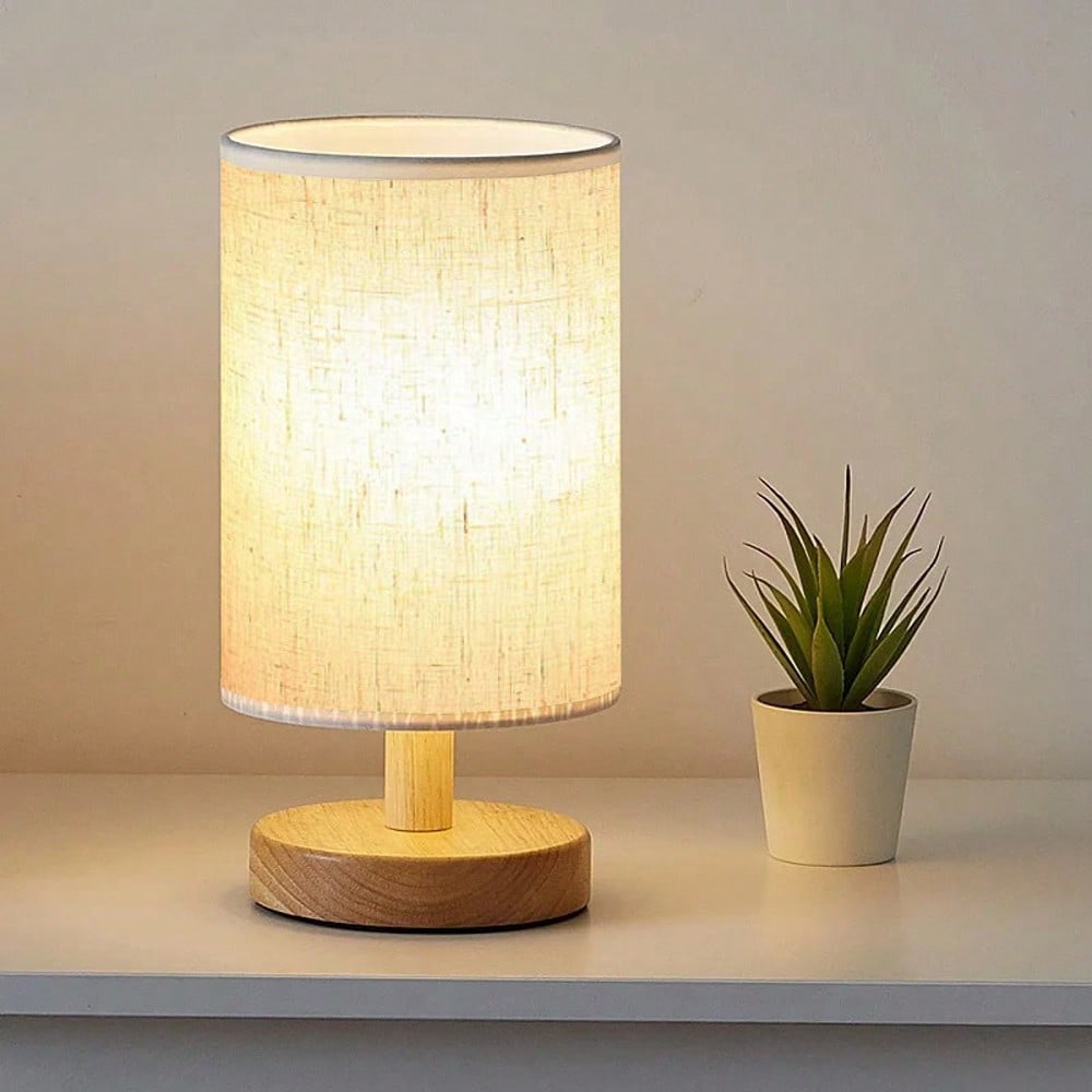 Decor Lighting Lamps - Moderne, skandinavisch inspirierte Tischlampe aus Holz