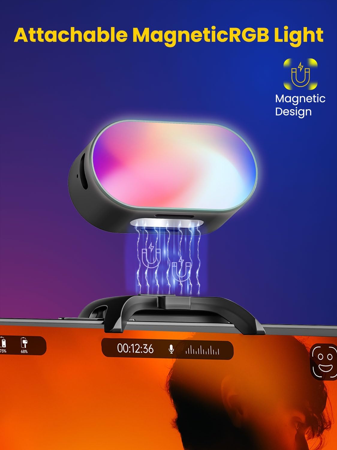 AOCHUAN Mini RGB Magnetisches  – Lighting Visual Bewertung und Preis