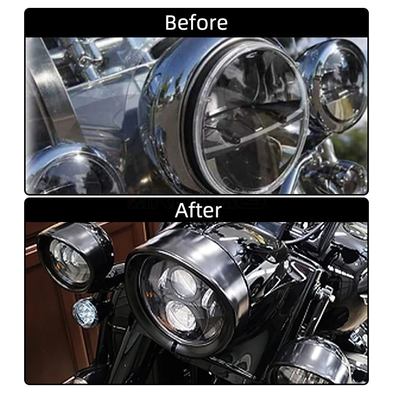 Motorrad LED 7 